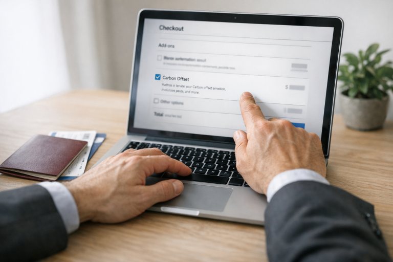 Embedded Carbon Offsets at Checkout: How Travel Payments Are Enabling Sustainable Tourism