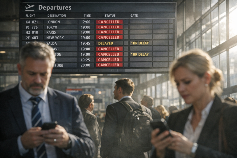 US-Iran Conflict Triggers Global Flight Chaos: 2,300+ Cancellations Strand Travelers Worldwide